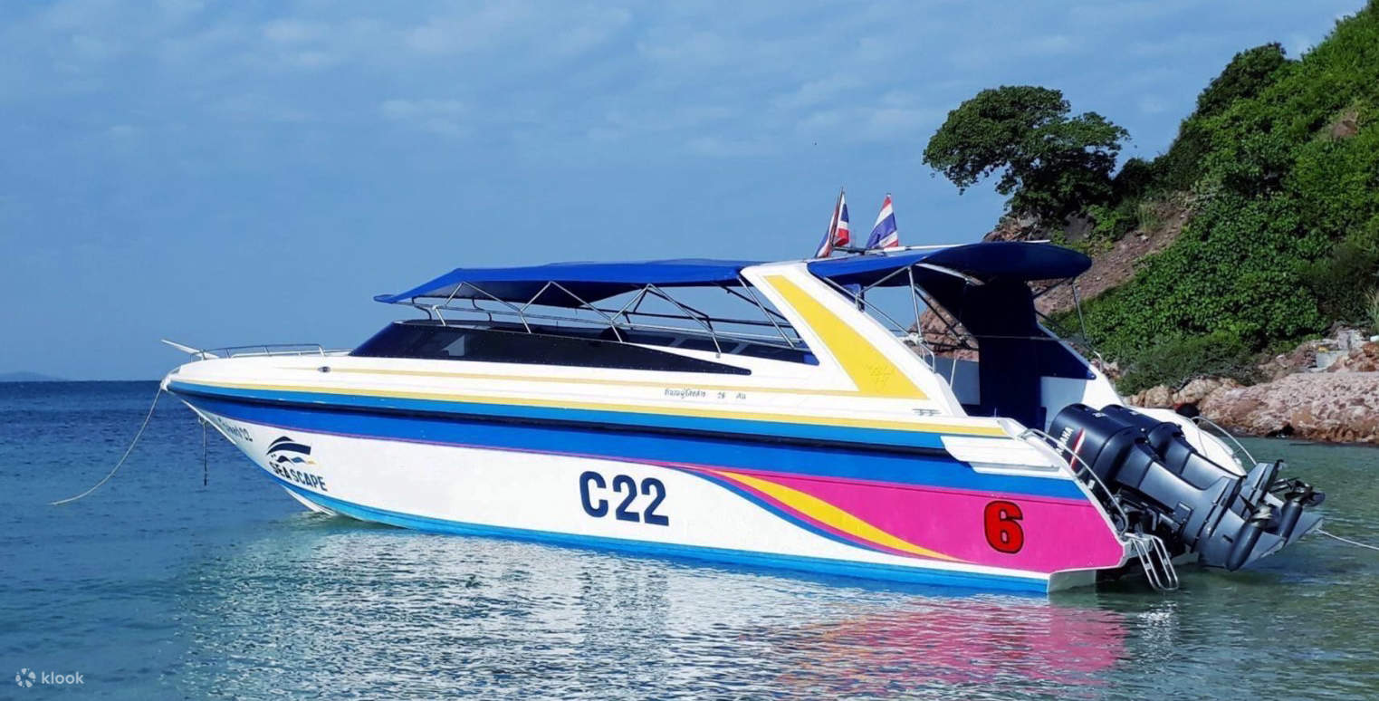 パタヤ プライベート スピードボートでサンゴ礁の島へ (ラン島) | Klook